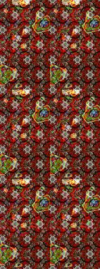 Tatil havası. Nazik romantik baskı. Raster güzel bir çiçek deseni çizmiş. Bahar mevsimi.