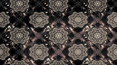 El çizimi Raster çizimi. Parlak elementlerin. Çizim çiçek deseni duvar kağıdı, web sitesi arkaplanı, paket kağıdı, davetiye, broşür, pankart veya web sitesi için kullanılabilir.