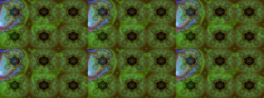 Organik elementler. Botanik çizim kalıbı. Raster deseni. Suluboya etkisi.