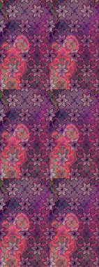 Küçük mor renkte güzel bir besin torbası deseni, çiçekler. Tekstil, kumaş, kapaklar, duvar kağıtları, baskı, naylon, koleksiyon defteri, örgü, dekupaj için güzel bir eskiz. Millefleurlar.