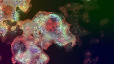 Raster güzel bir çiçek deseni çizmiş. Nazik romantik baskı. Tatil havası. Bahar mevsimi.