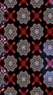 Küçük çiçekte güzel bir desen. Çiçekli yaz çiçekleri. Motley illüstrasyonu. Robot resim. Küçük renkli çiçekler. Moda baskıları için zarif bir şablon.