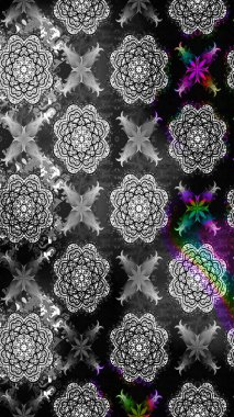 Çiçekli yumuşak bir eskiz şekli. Gri renklerde bahar çiçekleri. Raster çiçekleri klasik tarzda çizilmiş. Raster illüstrasyonu.