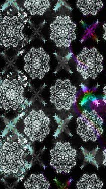 Çiçek desenli eskiz. Renkli Bahar Teması eskiz kalıbı. Düz Çiçek Elementleri Tasarım Raster illüstrasyonu. Siyah renkte çiçekler.