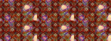 Botanik çizim kalıbı. Organik elementler. Suluboya etkisi. Raster deseni.