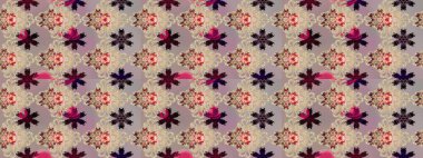 Raster deseni. Karalama çiçekleri çizim kalıbı. Bej el çizimi desen. Sanat bej rengi çiçeklere ilham verir ve arkaplan bırakır.