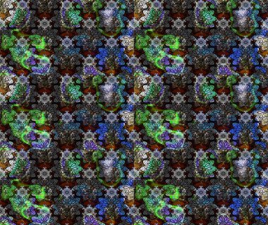 Renkli Yaz Temalı eskiz kalıbı. Düz Çiçek Elementleri Tasarımı. Gri renkli çiçekler. Raster illüstrasyonunda çiçek deseni çizimi.