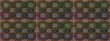 Raster illüstrasyonu. Kusursuz Tony kumaş deseni. Modaya uygun kumaş deseni. Küçük çiçekte sevimli çiçek deseni var..