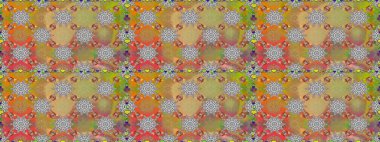 Moda baskıları için zarif bir şablon. Halk tarzı. Parlak renkli çiçeklerle ve gri ve nötr renklerde yapraklarla şaşırtıcı, pürüzsüz çiçek deseni. Modern çiçek arkaplanı.