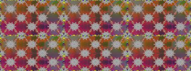 Moda baskısı. Ton halinde. Dekorasyon ve tasarım için güzel bir desen. Çiçeğin suluboya çizimlerinin mükemmel deseni. Suluboya desensiz çiçek buketi.