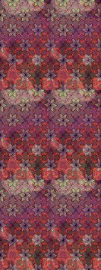 Kahverengi ve mor renkli çiçekler. Yumuşak, yaz çiçekli arka plan. Raster çiçek desenli ve çiçekli..