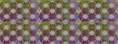 Gri renklerde bahar çiçekleri. Raster illüstrasyonu. Raster çiçek desenli ve çiçekli..