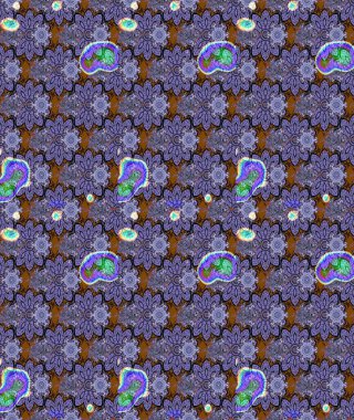 Raster Güzel kumaş deseni. Çiçek arkaplan ile soyut zarafet çizim deseni.