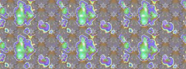 Millefleur 'lar. Küçük gri çiçekli oldukça eski bir besin torbası deseni. Tekstil, kumaş, kapaklar, duvar kağıtları, baskı, paket, koleksiyon defteri, örgü, dekupaj için çiçek arkaplanı..