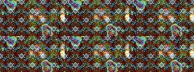 Anti-stres için soyut örnek sayfası. Raster illüstrasyonu. Kahverengi renklerde.