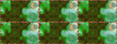 Raster Dikişsiz güzel kumaş desen. Çiçek deseni. Düz çiçek öğeleri tasarım. Bahar Tema Dikişsiz desen arka plan rengi.