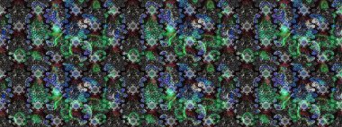 Üzerinde gri renkte çiçekler olan bir çiçek deseni çiz. Suluboya tarzında gri renkte çiçekler.