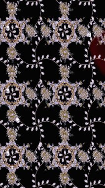 Çizim çiçek deseni duvar kağıdı, web sitesi arka planı, ambalaj kağıdı, davetiye, broşür, afiş veya web sitesi için kullanılabilir. El çizimi Raster çizimi. Karalama elementleri.