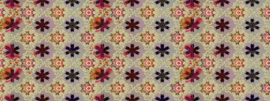 Zarif, parlak ve nötr çiçek desenli tasarım. Sabıka baskıları, bebek kıyafetleri, duvar kâğıtları, paket kutuları vb..