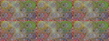 Raster illüstrasyonu. Çiçekli karalama şeklinde Raster çiçek deseni. Gri ve nötr renklerde yaz çiçekleri.