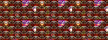 Taslak dekoratif arka plan, çiçek mandala. Çiçek. Raster illüstrasyonu. Kahverengi renklerde.