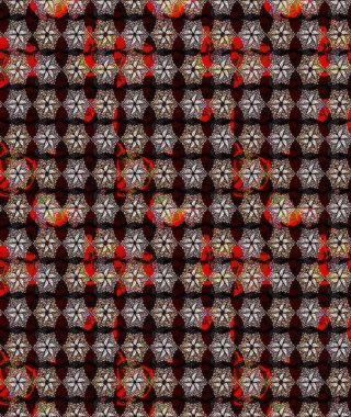 Küçük renkli çiçekler. Küçük çiçekte güzel bir desen. Robot resim. Moda baskıları için zarif bir şablon. Çiçekli yaz çiçekleri. Motley illüstrasyonu.