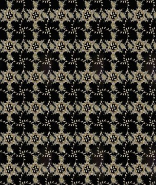 Çiçek deseni duvar kağıdı, desen dolguları ve web sayfası arka planı için kullanılabilir. Süslü zentangle çizim dokusu, soyut çiçeklerle süslenmiş. Şekillendirilmiş çiçekli çizim deseni.