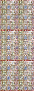 Raster deseni. Küçük çiçekte güzel bir çiçek deseni var. Çiçekli, suluboya desenli kusursuz çiçek deseni.