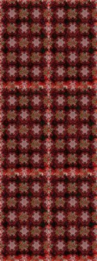 El çizimi, soyut ve süslü elementler. Yaz çiçekleri teması. Kahverengi ve siyah renkler. Suluboya resim taklit Raster çizimi. Klasik çiçekler..