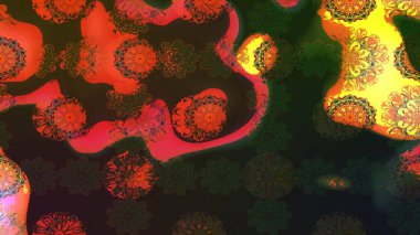 Çiçekli el çizimi çizimi deseni. Modern gelişim, gri raster arka plan duvar kağıdı çizimi, klasik çizgiler, desenli desenli çiçekler, çiçekli süsler..