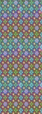 Güzel çiçek deseni. Düz Çiçek Elementleri Tasarımı. Mavi renkli çiçekler. Renkli Bahar Teması çizim şablonu.