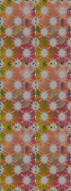 Kahverengi renkli çiçekler. Yumuşak, bahar çiçekli arka plan. Raster çiçek desenli ve çiçekli..