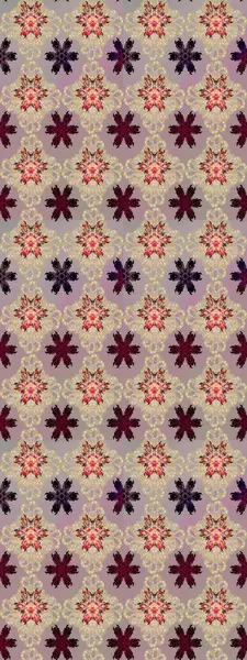 Çiçeksel elementlerle süslenmiş zarif raster dokusu. Parlak çiçekli bej renkler üzerine soyut çizim deseni. Küçük çiçekte şirin bir çiçek deseni var..