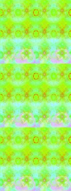 Çiçek desenli eskiz, yaz çiçekleri. Yeşil renkli çiçekler. Düz Çiçek Elementleri Tasarımı. Renkli Bahar Teması çizim şablonu.