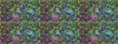 Raster illüstrasyon. Küçük çiçek sevimli çiçek desen. Sorun -suz.