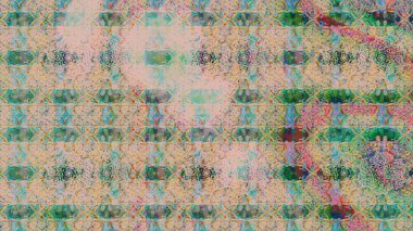 Bej renkli çiçekler. Raster illüstrasyonunda çiçek deseni çizimi.