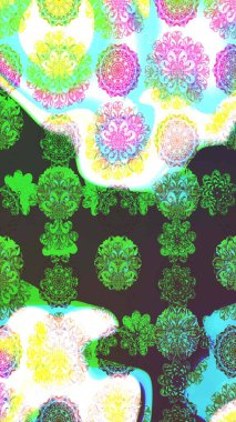 Çiçek kompozisyonu, el boyası, hassas şablon. Üst manzara, yumuşak yeşil renk tarzı. Sevgililer günü ve tebrik kartı konsepti için şık bir davetiye. Manzaralı çiçek deseni.