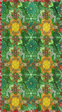 Raster illüstrasyonu. Tekstil veya kitap kapakları, imalat, duvar kağıtları, baskı, hediye paketi ve yapıştırma kitabı için çiçek eskizi geçmişi. Küçük ölçekli çiçeklerdeki basit sevimli desen.