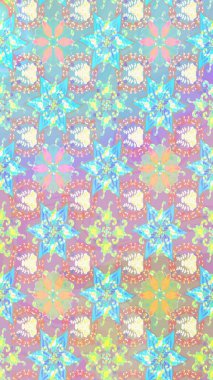 Düz Çiçek Elementleri Tasarımı. Tarafsız renklerde çiçekler. Renkli Bahar Teması eskiz kalıbı. Sevimli çiçek raster deseni.