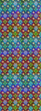 Güzel kumaş deseni. Küçük bir çiçekte eskiz deseni. Hoş bir çiçek geçmişi var. Raster illüstrasyonu.