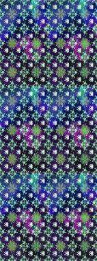 Düz Çiçek Elementleri Tasarımı. Çiçek deseni. Renkli Bahar Teması eskiz kalıbı. Raster çizimi. Güzel kumaş deseni..