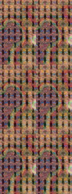 Yumuşak, yaz çiçekli arka plan. Çiçekli karalama şeklinde Raster çiçek deseni. Kahverengi renkte çiçekler.