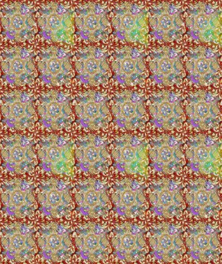 Hediye ambalaj kağıdı, tebrik kartları, posterler ve pankart tasarımı. Bej renkli çiçekler. Raster düz çiçek çizim deseni.