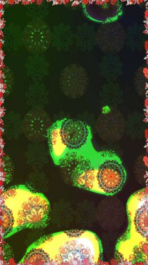 El çizimi. Gri renkli çiçekler. Suluboya çizimi. Çiçekli çizim deseni.