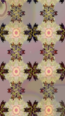 Dekorasyon ve tasarım için güzel bir desen. Moda baskısı. Ton halinde. Çiçeğin suluboya çizimlerinin mükemmel deseni. Suluboya desenli çiçek deseni.