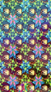 Tekstil, kumaş, kapaklar, duvar kağıtları, baskı, naylon, koleksiyon defteri, örgü, dekupaj için güzel bir eskiz. Küçük mavi çiçeklerle oldukça eski bir besin torbası deseni.