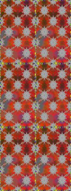 Küçük çiçekte hoş bir çiçek deseni var. Çiçeksel elementlerle süslenmiş zarif raster dokusu. Kahverengi ve gri renklerde parlak çiçeklerle soyut ve pürüzsüz desen.