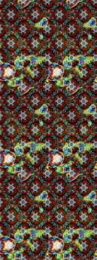 Sketch Floral Pattern in Raster illustration. Fancy fabric pattern. Colour Spring Theme sketch pattern Background. Flat Flower Elements Design.