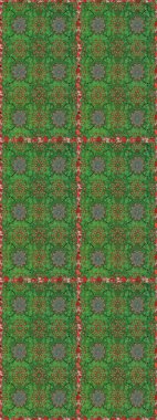 Raster illüstrasyonu. Bahar çiçekli, dikişsiz, sevimli çiçek deseni. Güzel kumaş deseni.