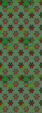 Doğal kozmetik ürünleri, parfüm, çiçekçi dükkanı için bahar ihalesi tasarımı. Karşılama ya da düğün geçmişi olarak kullanılabilir. Paket kağıdı için en iyisi. Yeşil lale çiçekli Raster eskiz deseni.